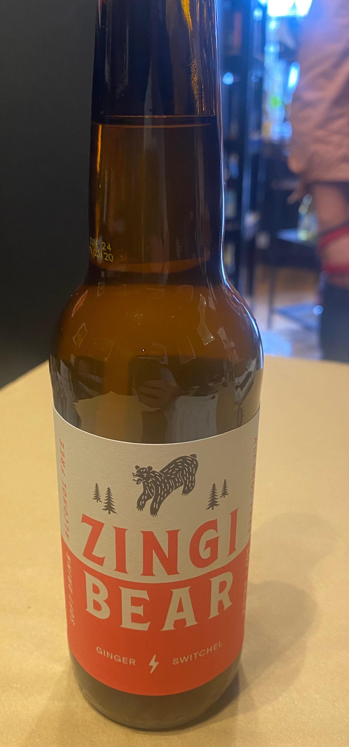 Zingi Bear Ginger Switchel